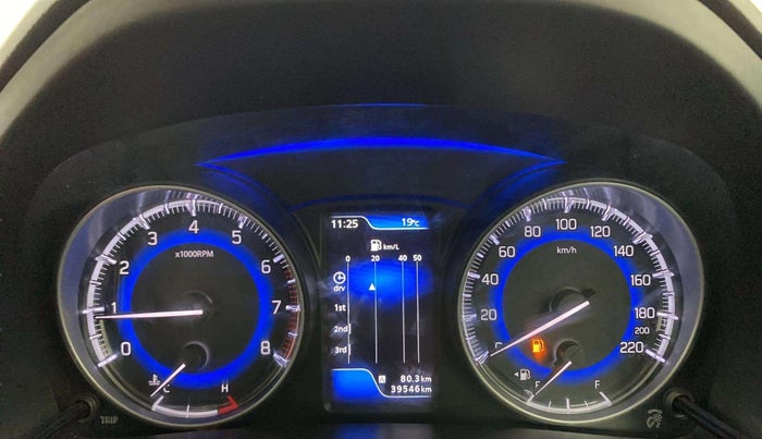 2017 Maruti Baleno ZETA PETROL 1.2, Petrol, Manual, 39,524 km, Odometer Image