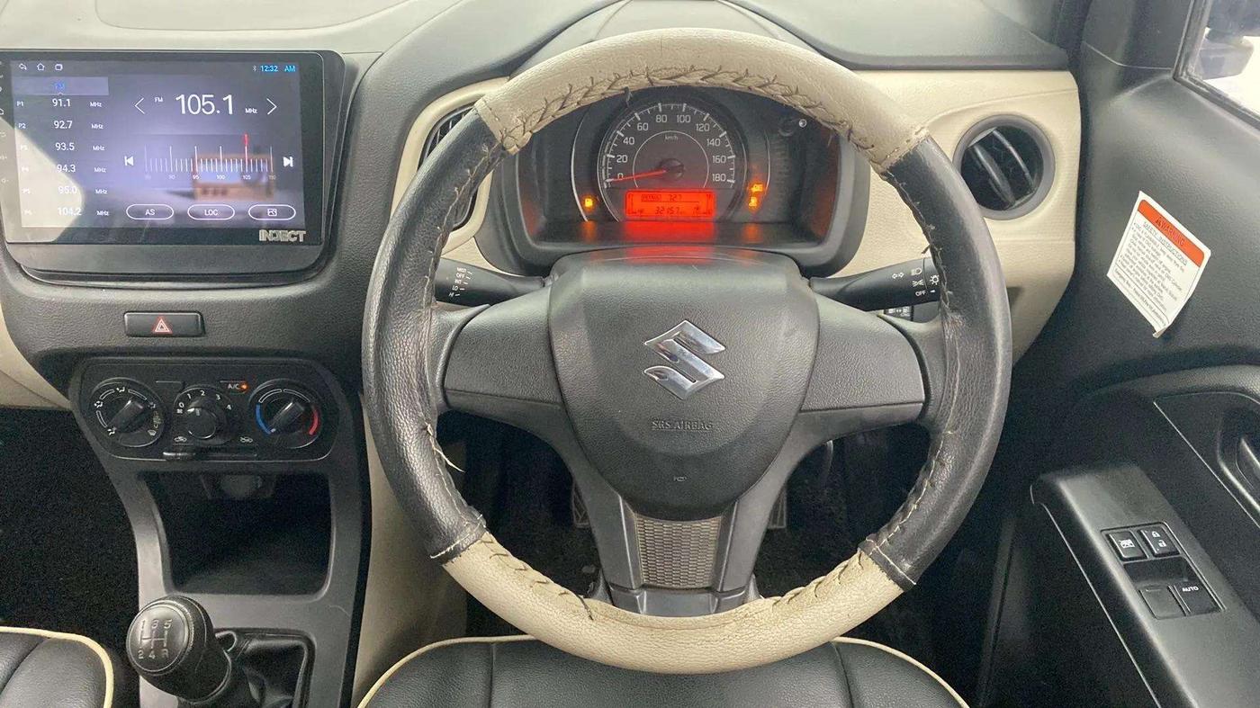 2021 Maruti New Wagon-R LXI CNG 1.0, CNG, Manual, 32,547 km, Steering Wheel Close Up