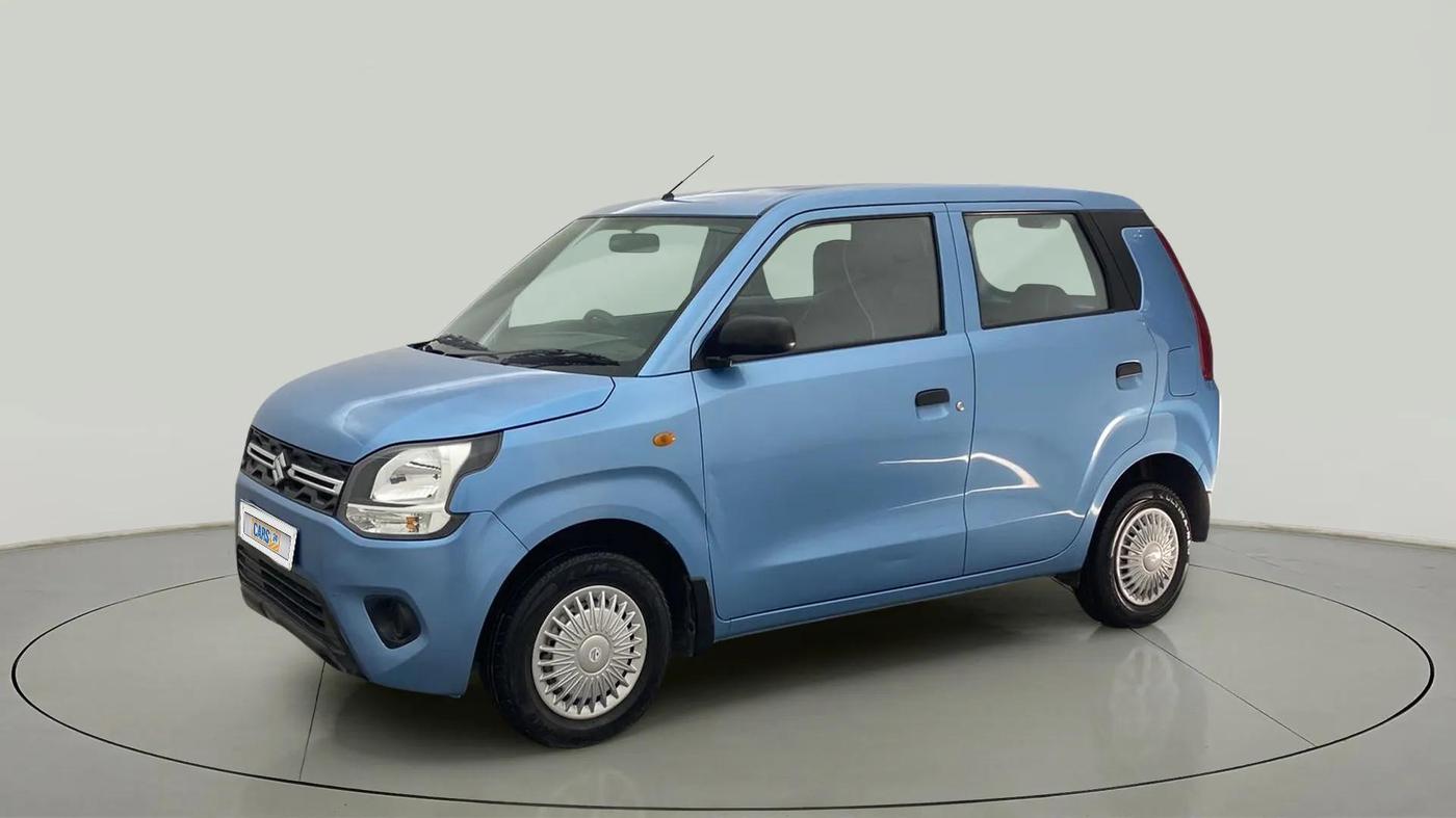 2021 Maruti New Wagon-R LXI CNG 1.0, CNG, Manual, 32,547 km, Left Front Diagonal