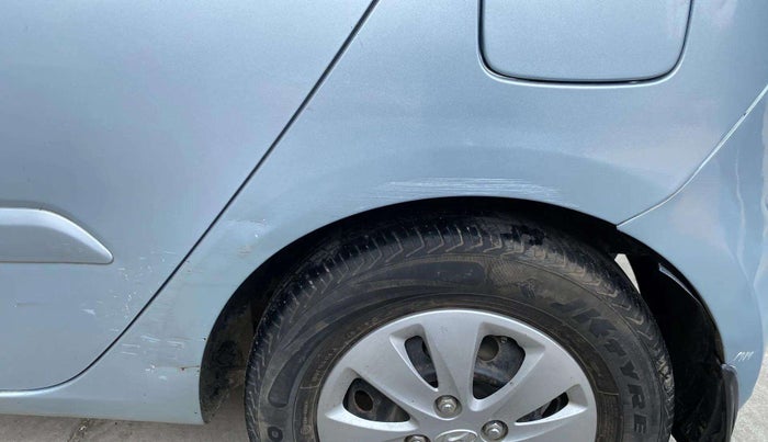 2013 Hyundai i10 SPORTZ 1.2, Petrol, Manual, 78,639 km, Left quarter panel - Slightly dented