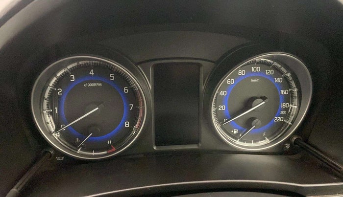 2019 Maruti Baleno ALPHA CVT PETROL 1.2, Petrol, Automatic, 63,685 km, Instrument cluster - Glass has scratches