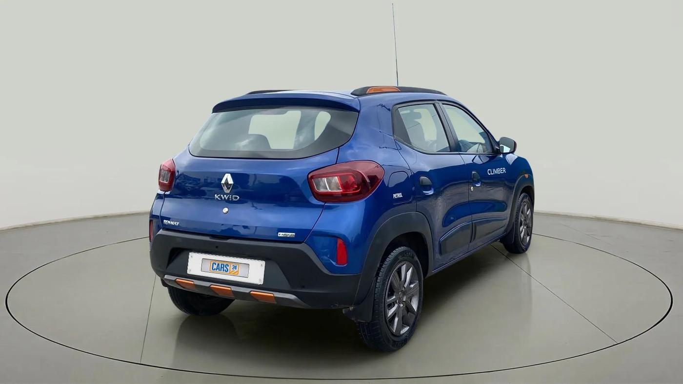 2021 Renault Kwid CLIMBER 1.0 AMT (O), Petrol, Automatic, 42,818 km, Right Back Diagonal