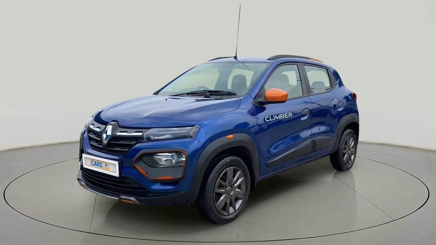 2021 Renault Kwid CLIMBER 1.0 AMT (O), Petrol, Automatic, 42,818 km, Left Front Diagonal