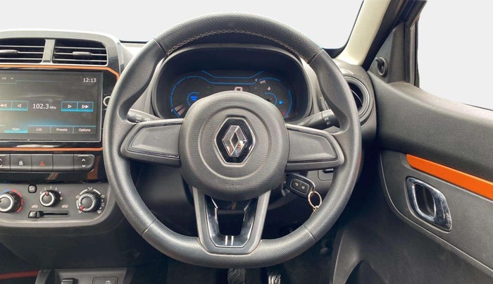 2021 Renault Kwid CLIMBER 1.0 AMT (O), Petrol, Automatic, 42,818 km, Steering Wheel Close Up