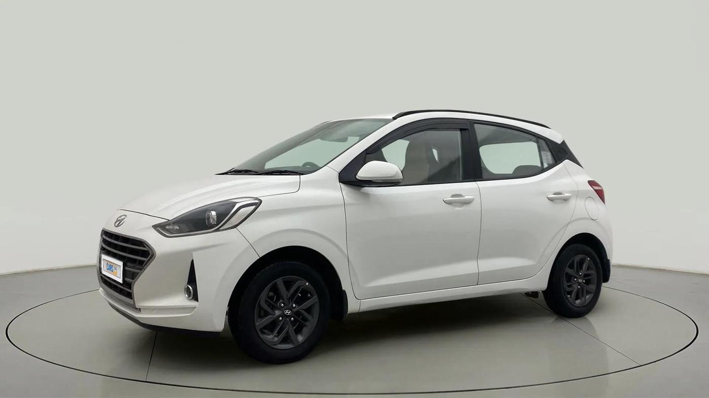 2020 Hyundai GRAND I10 NIOS SPORTZ AMT 1.2 KAPPA VTVT, Petrol, Automatic, 79,747 km, Left Front Diagonal