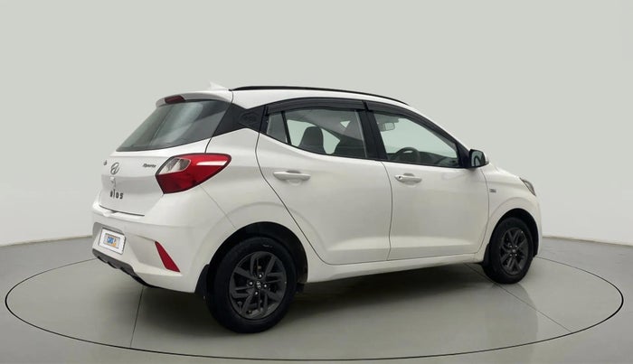 2020 Hyundai GRAND I10 NIOS SPORTZ AMT 1.2 KAPPA VTVT, Petrol, Automatic, 79,747 km, Right Back Diagonal