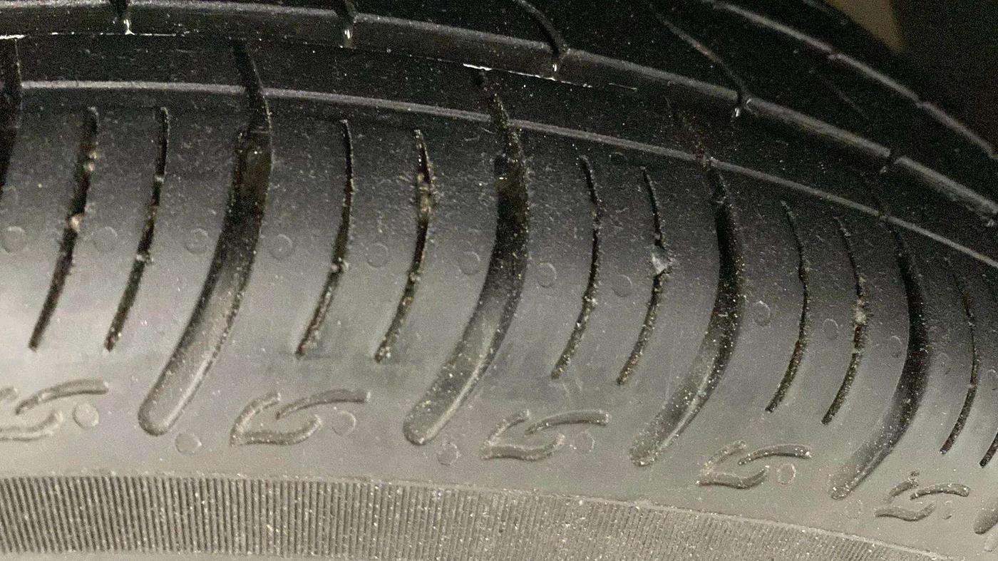 2023 Tata Tiago XT CNG, CNG, Manual, 20,370 km, Right Rear Tyre Tread