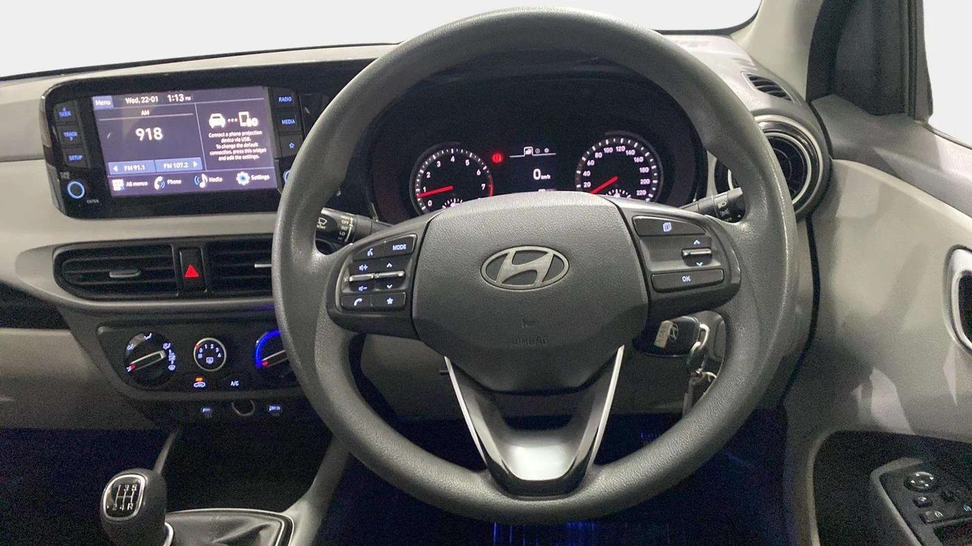 2023 Hyundai GRAND I10 NIOS SPORTZ 1.2 KAPPA VTVT CNG, CNG, Manual, 15,282 km, Steering Wheel Close Up