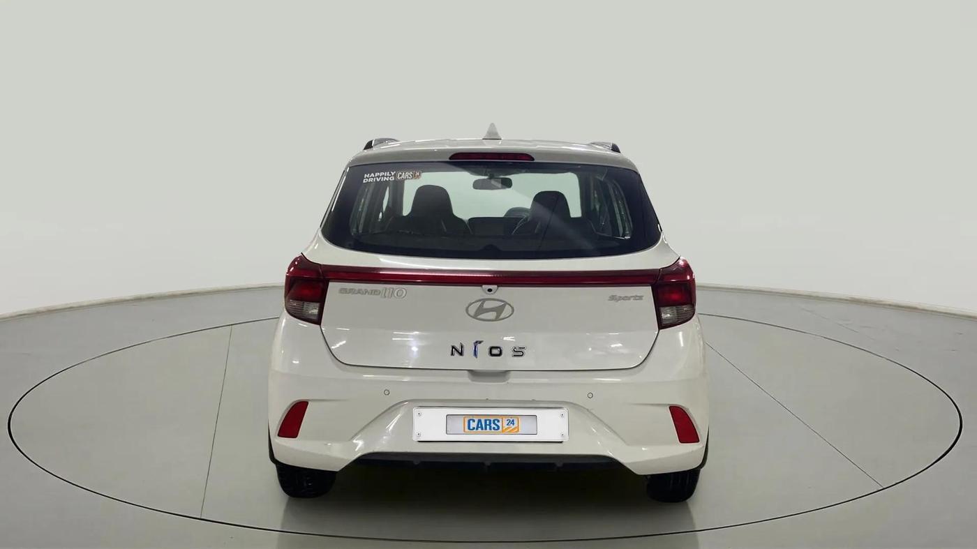 2023 Hyundai GRAND I10 NIOS SPORTZ 1.2 KAPPA VTVT CNG, CNG, Manual, 15,282 km, Back/Rear