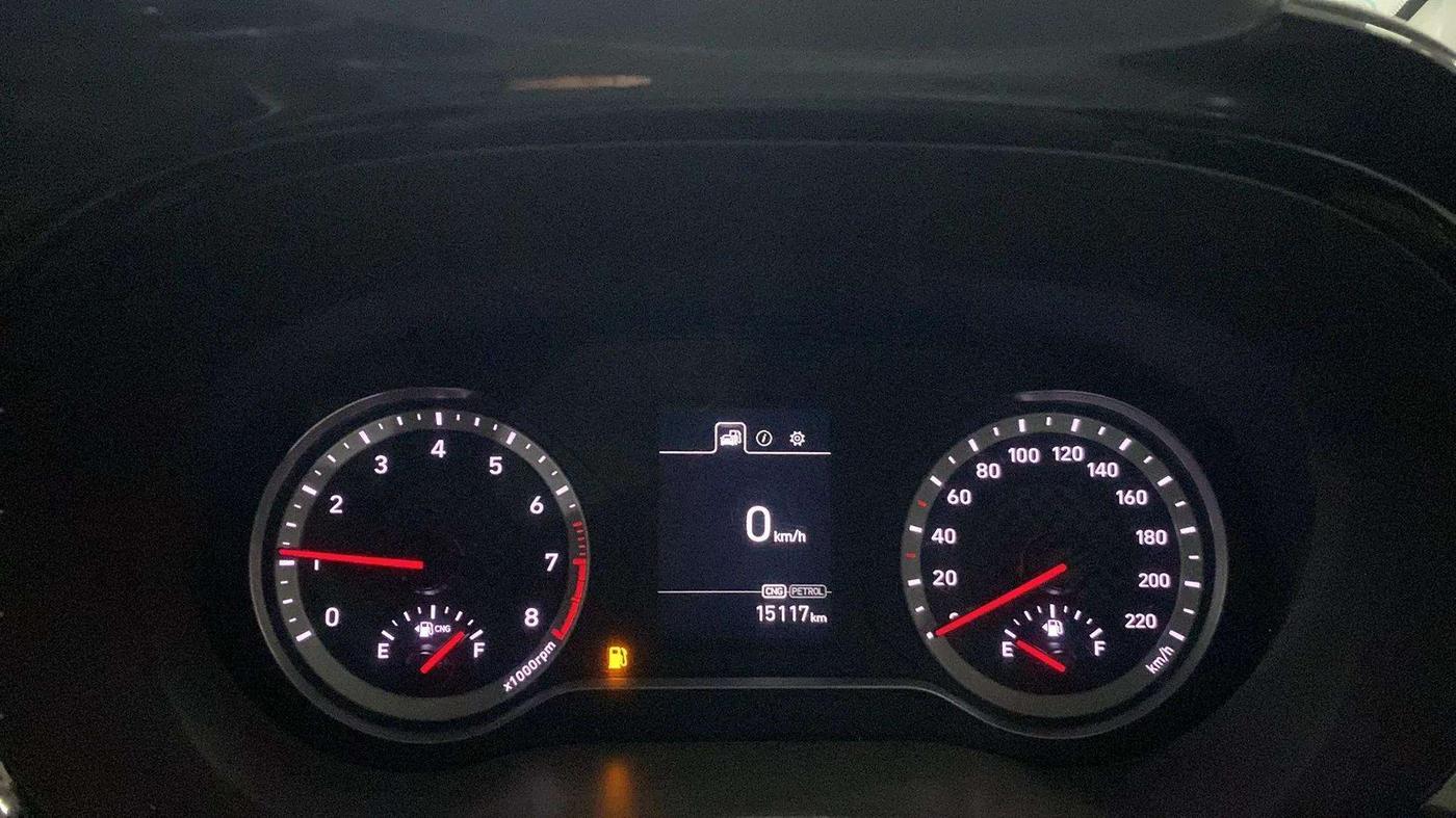 2023 Hyundai GRAND I10 NIOS SPORTZ 1.2 KAPPA VTVT CNG, CNG, Manual, 15,282 km, Odometer Image