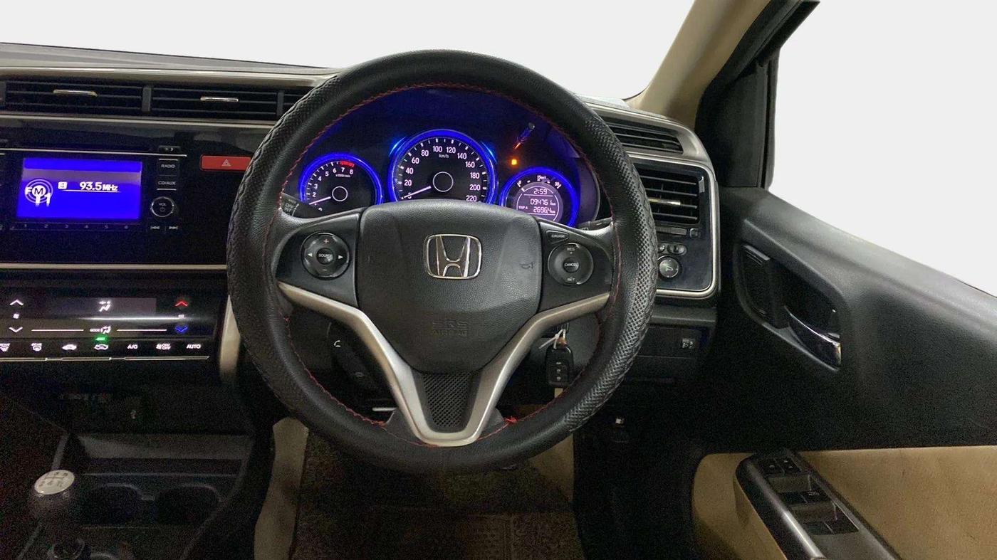 2015 Honda City 1.5L I-VTEC V MT, Petrol, Manual, 94,862 km, Steering Wheel Close Up