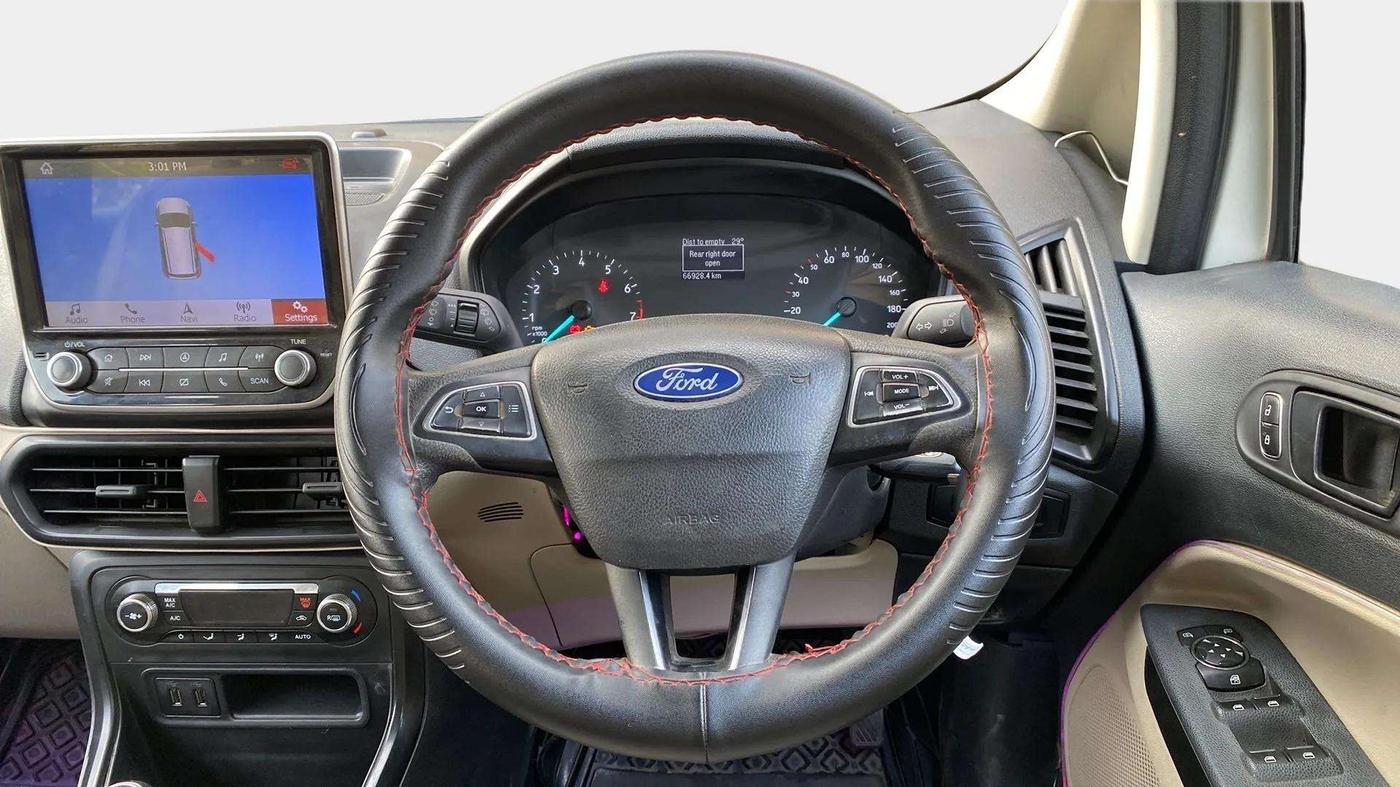 2019 Ford Ecosport TREND 1.5L PETROL, Petrol, Manual, 66,983 km, Steering Wheel Close Up