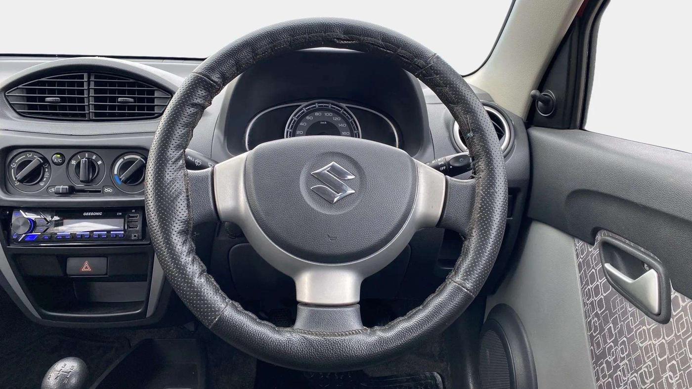 2017 Maruti Alto 800 VXI, Petrol, Manual, 17,492 km, Steering Wheel Close Up