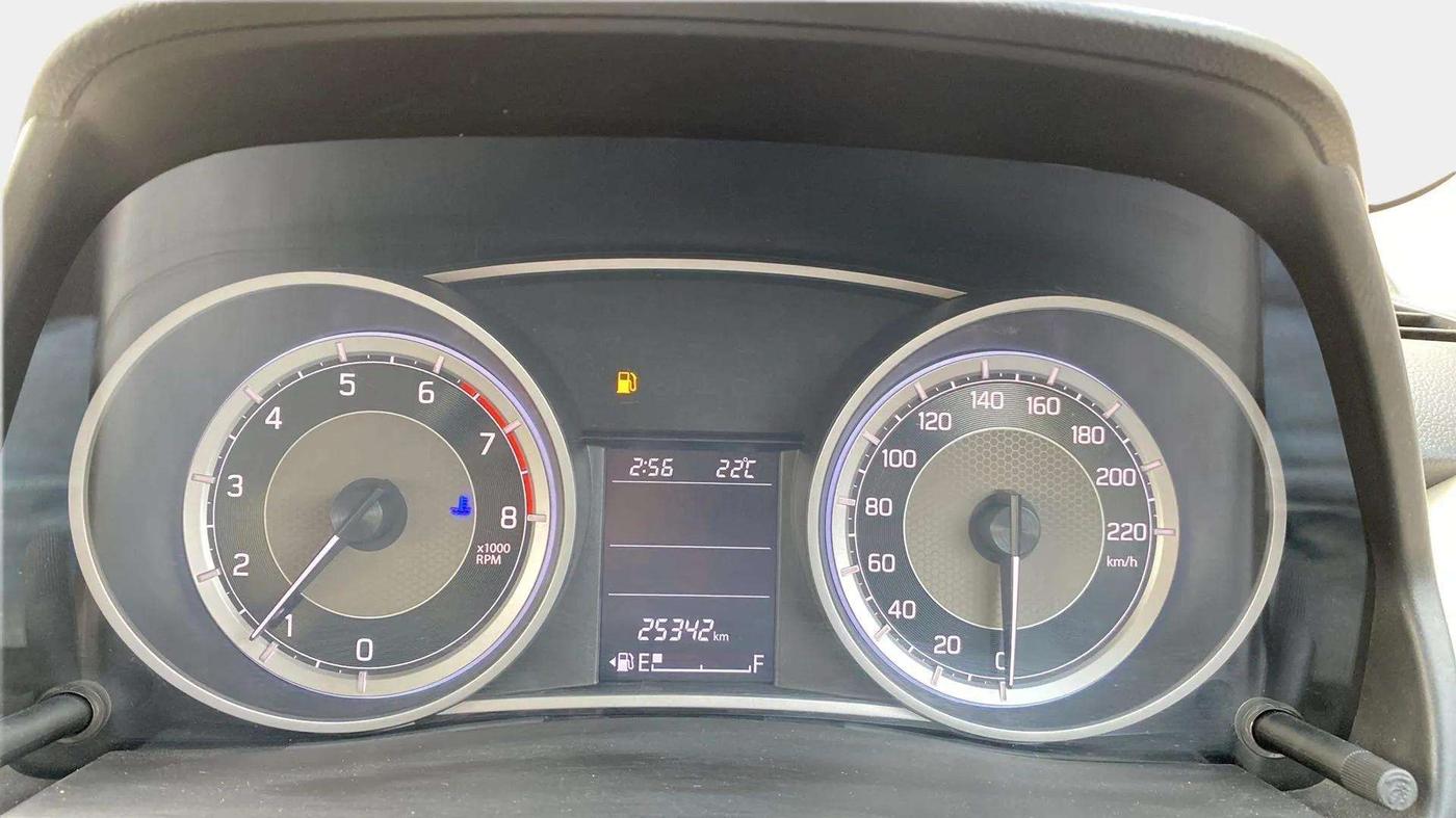 2019 Maruti Dzire ZXI PLUS, Petrol, Manual, 25,440 km, Odometer Image