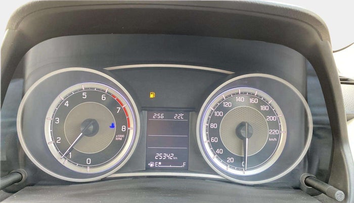 2019 Maruti Dzire ZXI PLUS, Petrol, Manual, 25,440 km, Odometer Image