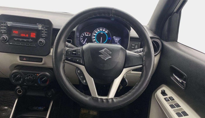2018 Maruti IGNIS DELTA 1.2, Petrol, Manual, 8,575 km, Steering Wheel Close Up