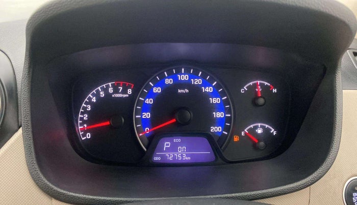 2014 Hyundai Xcent SX AT 1.2 (O), Petrol, Automatic, 72,820 km, Odometer Image