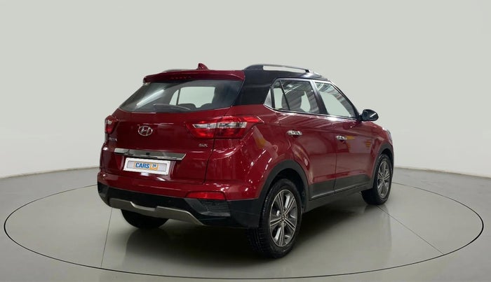 2017 Hyundai Creta SX PLUS AT 1.6 PETROL, Petrol, Automatic, 33,263 km, Right Back Diagonal