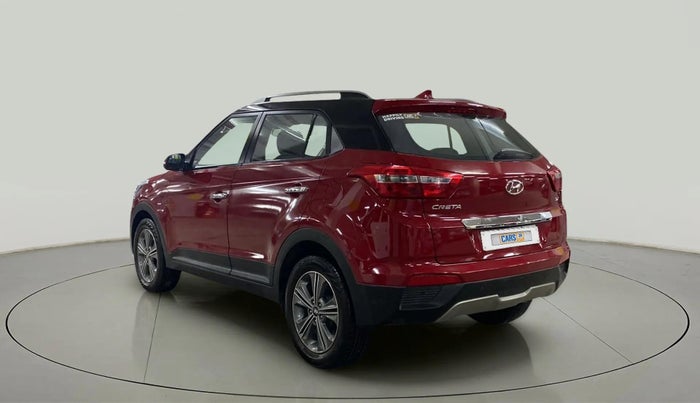 2017 Hyundai Creta SX PLUS AT 1.6 PETROL, Petrol, Automatic, 33,263 km, Left Back Diagonal