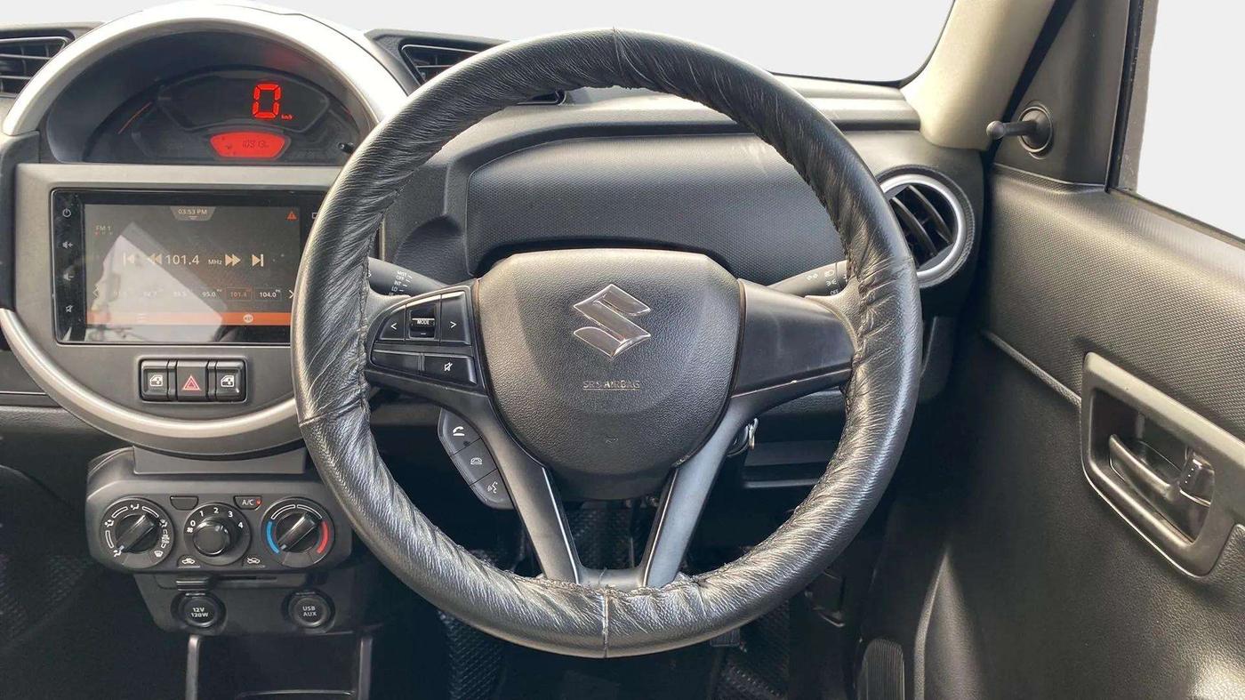 2021 Maruti S PRESSO VXI+, Petrol, Manual, 10,931 km, Steering Wheel Close Up