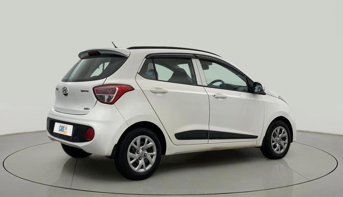 2019 Hyundai Grand i10 SPORTZ 1.2 KAPPA VTVT, Petrol, Manual, 24,994 km, Right Back Diagonal