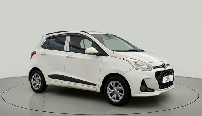 2019 Hyundai Grand i10 SPORTZ 1.2 KAPPA VTVT, Petrol, Manual, 24,994 km, Right Front Diagonal