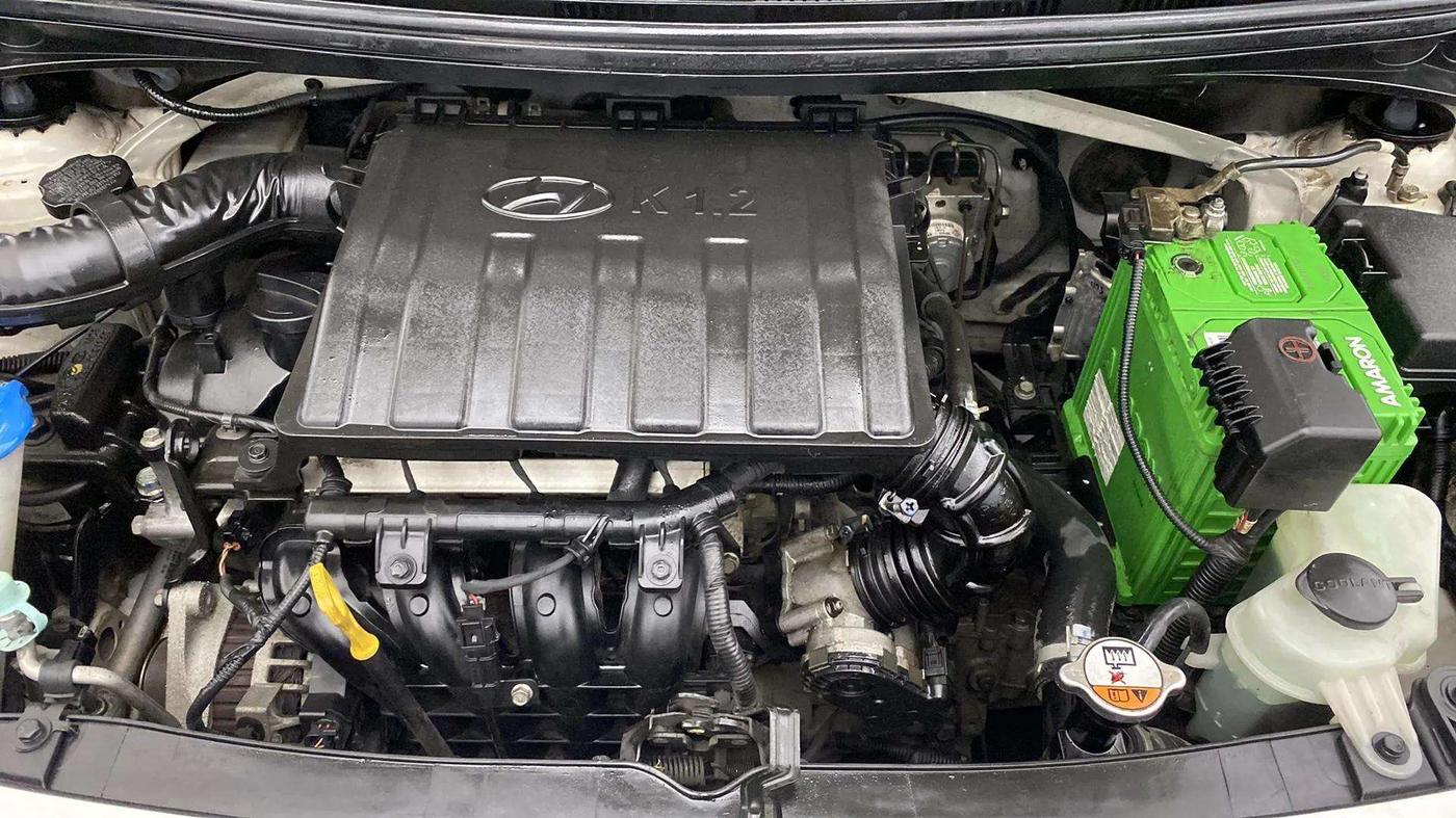 2019 Hyundai Grand i10 SPORTZ 1.2 KAPPA VTVT, Petrol, Manual, 24,994 km, Engine View