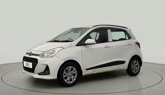 2019 Hyundai Grand i10 SPORTZ 1.2 KAPPA VTVT, Petrol, Manual, 24,994 km, Left Front Diagonal