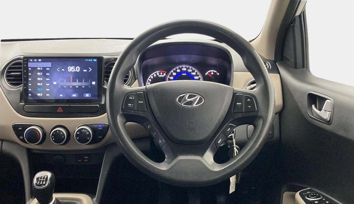 2019 Hyundai Grand i10 SPORTZ 1.2 KAPPA VTVT, Petrol, Manual, 24,994 km, Steering Wheel Close Up