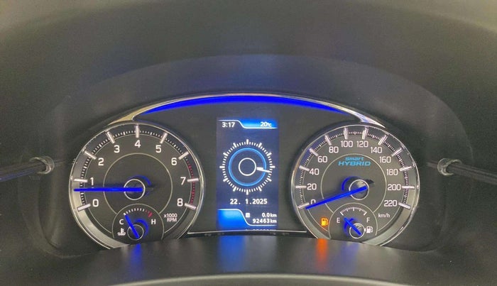 2020 Maruti Ciaz ALPHA 1.5 SHVS PETROL, Petrol, Manual, 92,440 km, Odometer Image