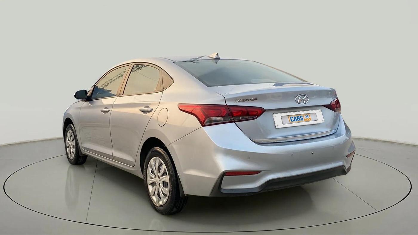2019 Hyundai Verna 1.4 E PETROL, CNG, Manual, 47,025 km, Left Back Diagonal