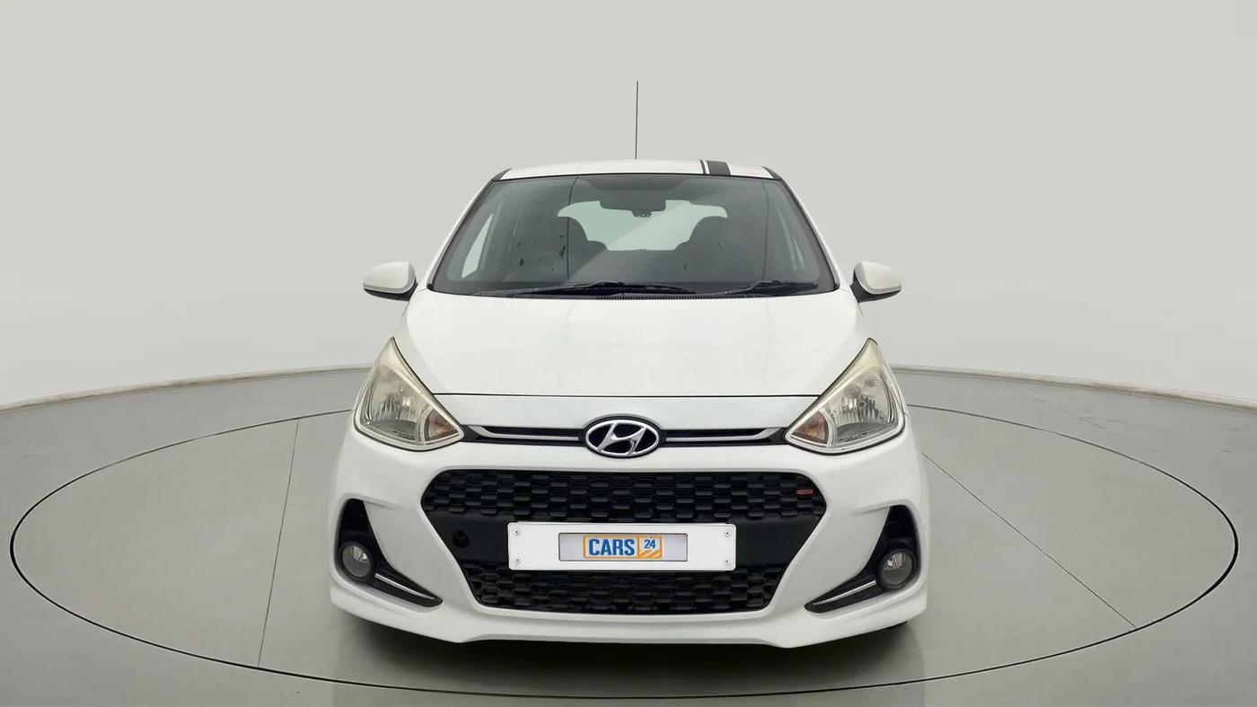 2017 Hyundai Grand i10 SPORTZ 1.2 KAPPA VTVT, Petrol, Manual, 77,098 km, Front