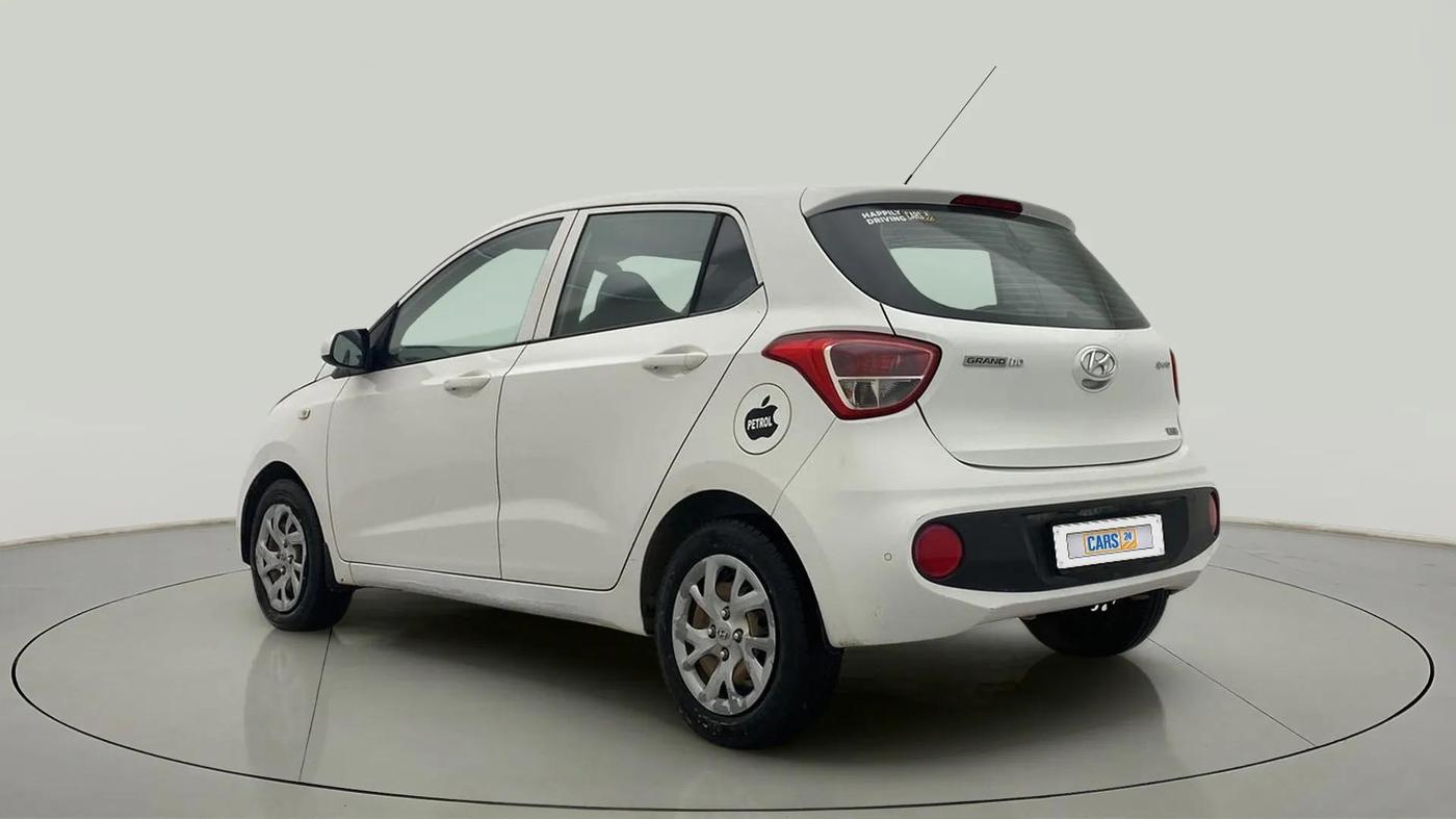 2017 Hyundai Grand i10 SPORTZ 1.2 KAPPA VTVT, Petrol, Manual, 77,098 km, Left Back Diagonal