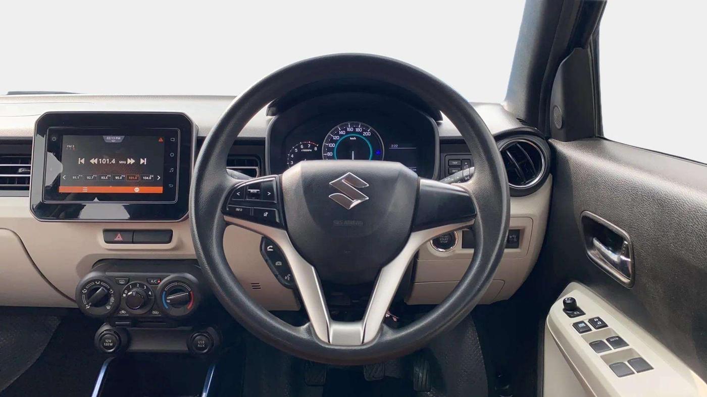 2022 Maruti IGNIS ZETA 1.2, Petrol, Manual, 41,988 km, Steering Wheel Close Up