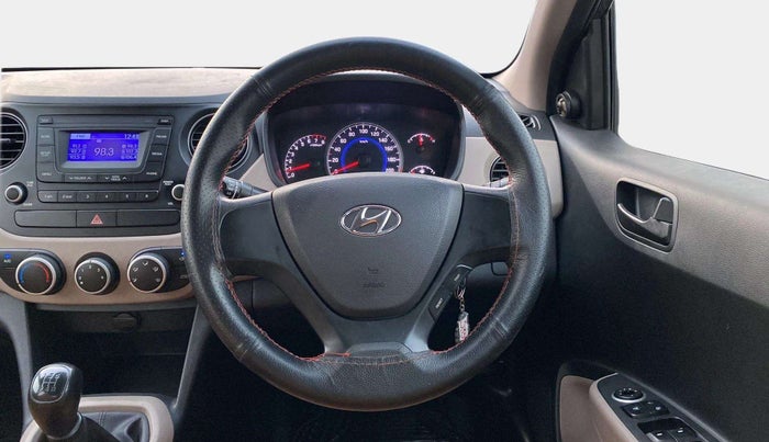 2016 Hyundai Grand i10 MAGNA 1.2 KAPPA VTVT, Petrol, Manual, 79,117 km, Steering Wheel Close Up