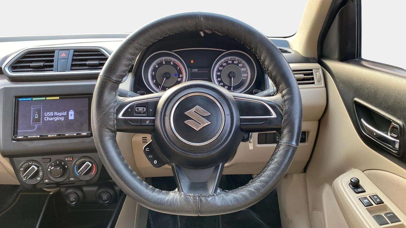 2021 Maruti Dzire VXI, Petrol, Manual, 12,986 km, Steering Wheel Close Up