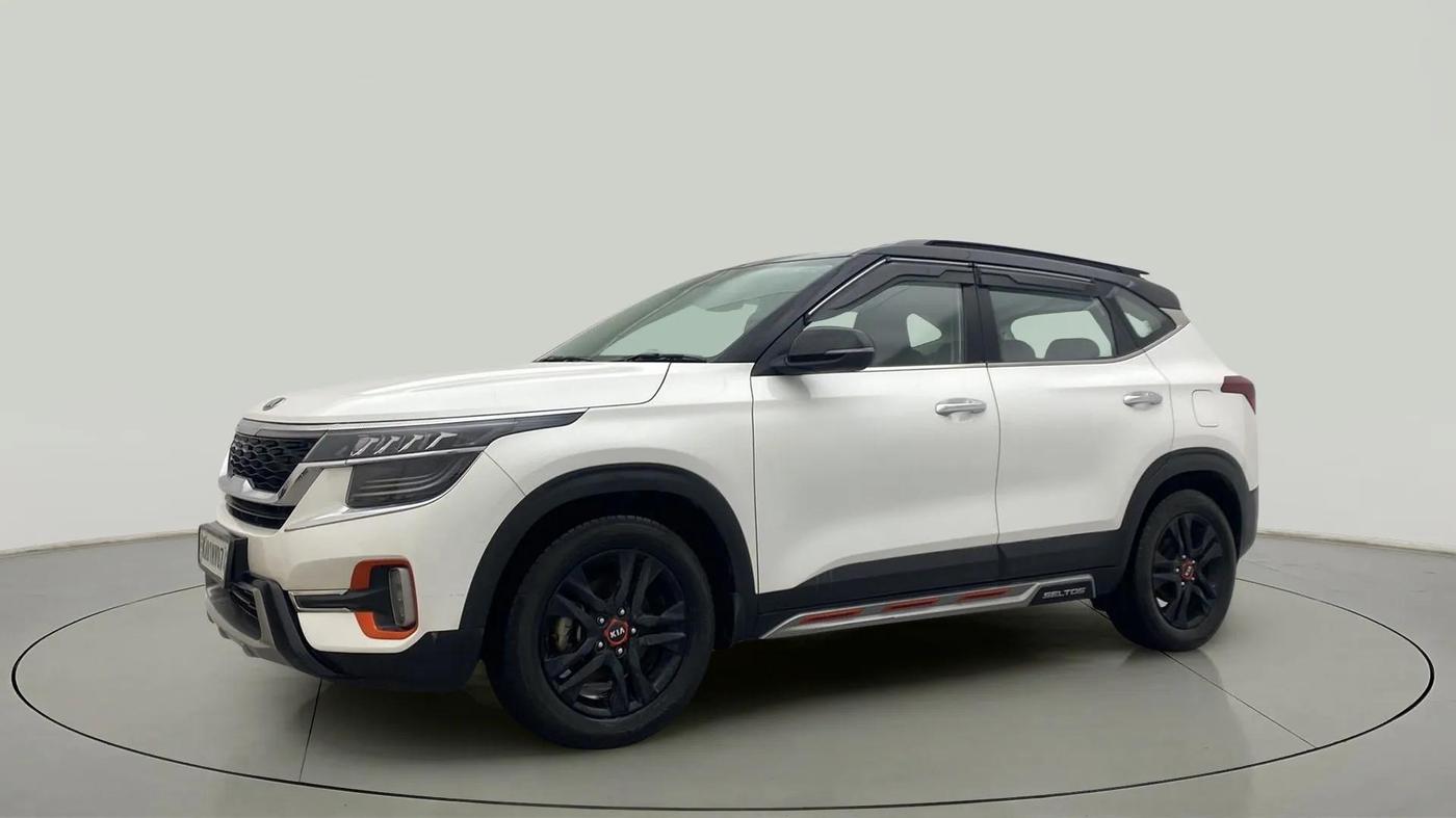 2020 KIA SELTOS HTX ANNIVERSARY EDITION 1.5 DIESEL, Diesel, Manual, 45,306 km, Left Front Diagonal