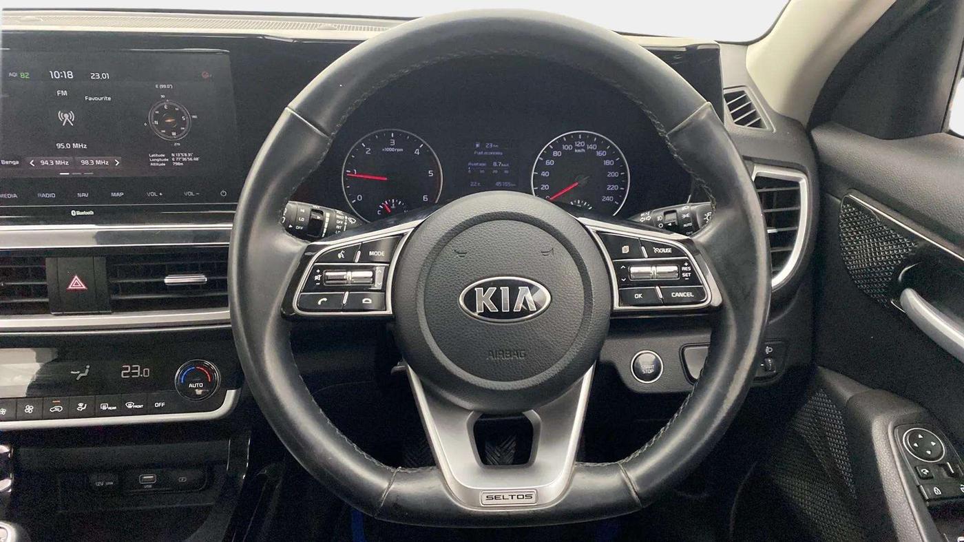 2020 KIA SELTOS HTX ANNIVERSARY EDITION 1.5 DIESEL, Diesel, Manual, 45,306 km, Steering Wheel Close Up