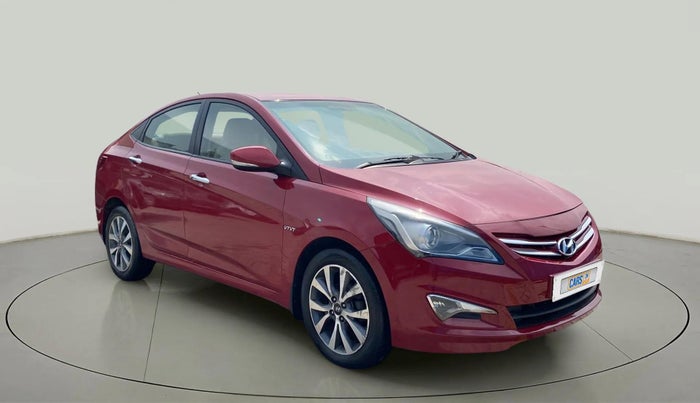 2015 Hyundai Verna FLUIDIC 4S 1.6 VTVT S(O), Petrol, Manual, 98,518 km, Right Front Diagonal