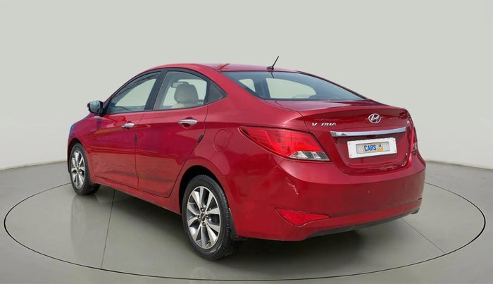 2015 Hyundai Verna FLUIDIC 4S 1.6 VTVT S(O), Petrol, Manual, 98,518 km, Left Back Diagonal