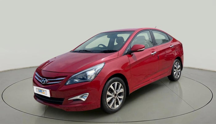 2015 Hyundai Verna FLUIDIC 4S 1.6 VTVT S(O), Petrol, Manual, 98,518 km, Left Front Diagonal