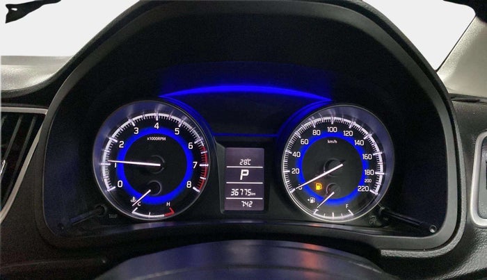 2019 Maruti Baleno DELTA CVT PETROL 1.2, Petrol, Automatic, 36,909 km, Odometer Image