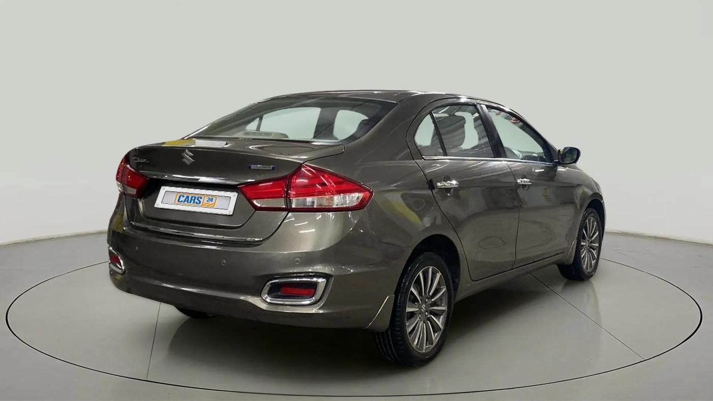 2019 Maruti Ciaz ALPHA 1.5 SHVS PETROL, Petrol, Manual, 67,171 km, Right Back Diagonal