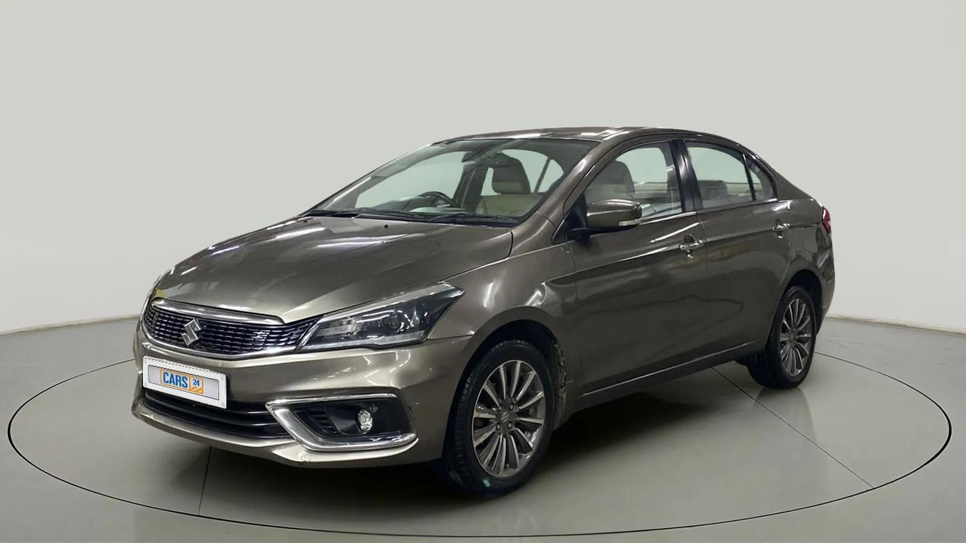 2019 Maruti Ciaz ALPHA 1.5 SHVS PETROL, Petrol, Manual, 67,171 km, Left Front Diagonal