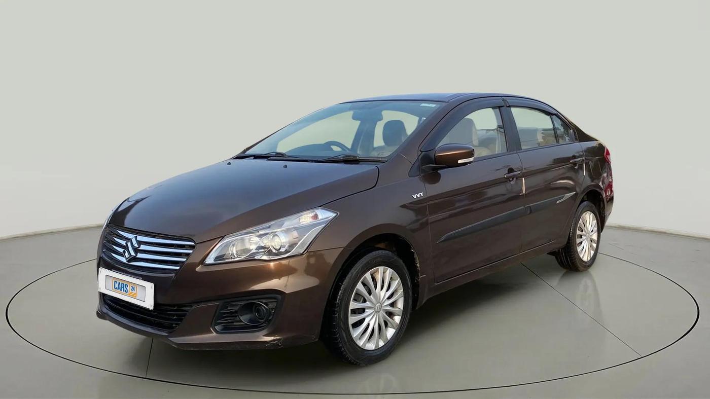 2016 Maruti Ciaz VXI (O), Petrol, Manual, 88,037 km, Left Front Diagonal
