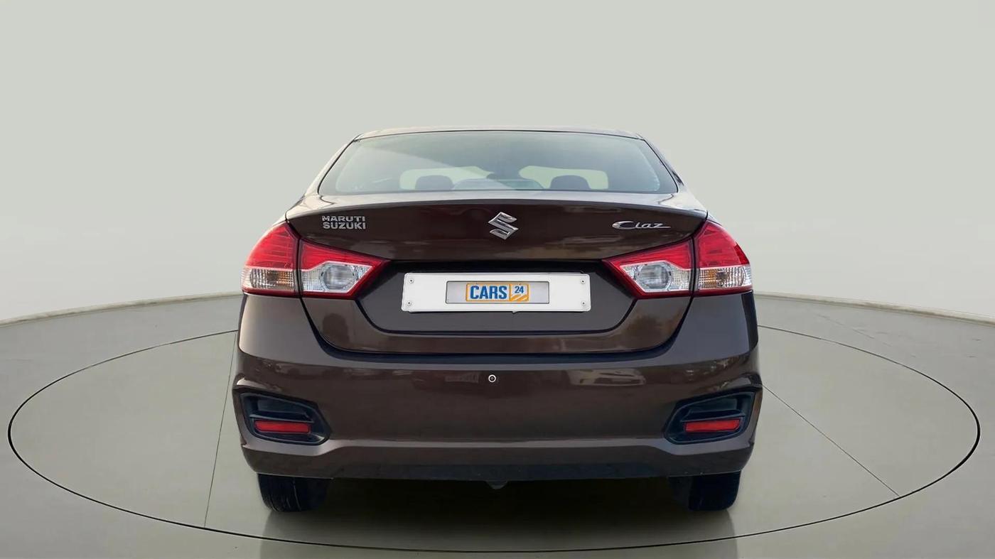 2016 Maruti Ciaz VXI (O), Petrol, Manual, 88,037 km, Back/Rear