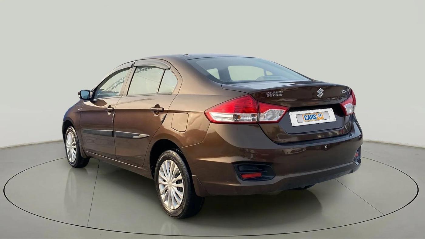 2016 Maruti Ciaz VXI (O), Petrol, Manual, 88,037 km, Left Back Diagonal