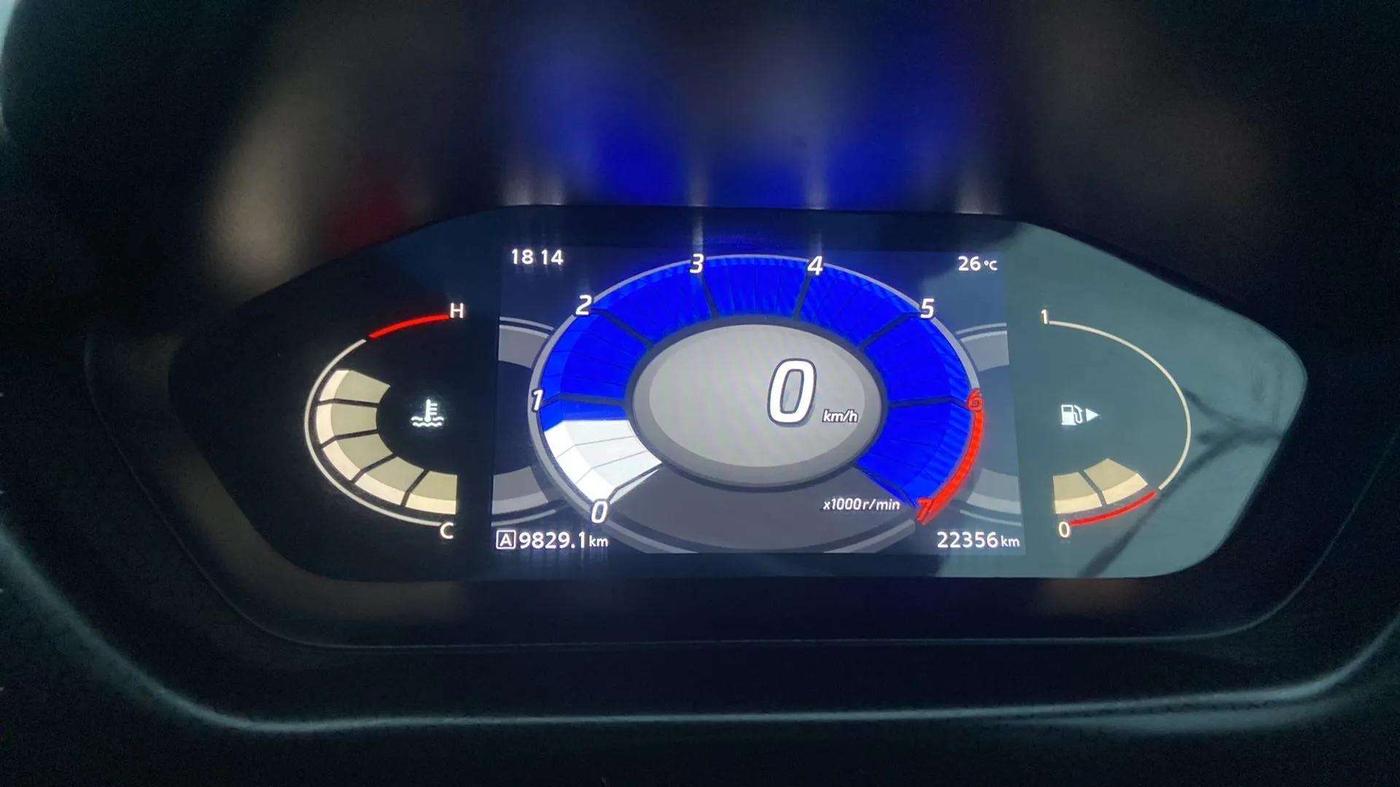 2022 Nissan MAGNITE XV PREMIUM, Petrol, Manual, 22,357 km, Odometer Image