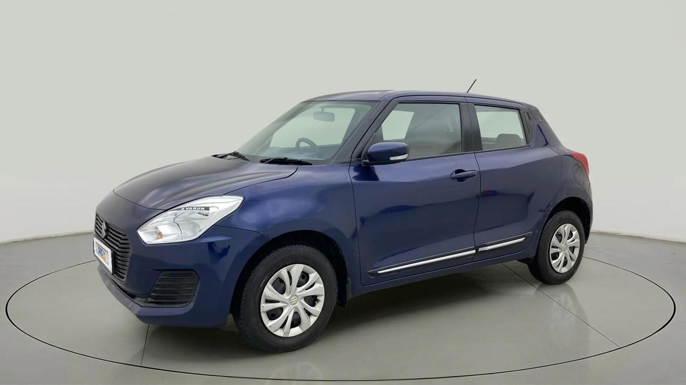 2018 Maruti Swift VXI AMT, Petrol, Automatic, 56,825 km, Left Front Diagonal