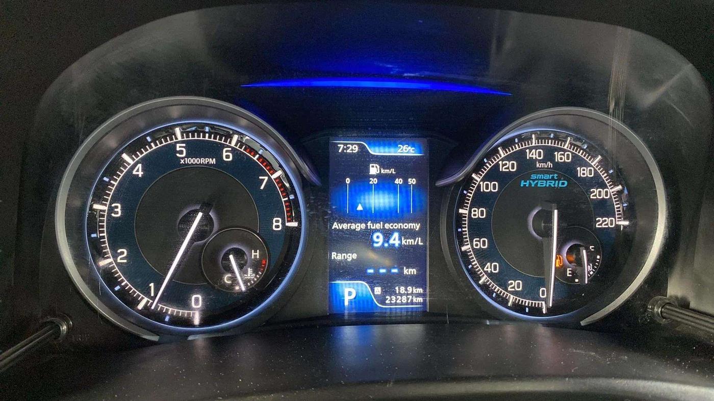 2021 Maruti XL6 ZETA AT, Petrol, Automatic, 23,302 km, Odometer Image